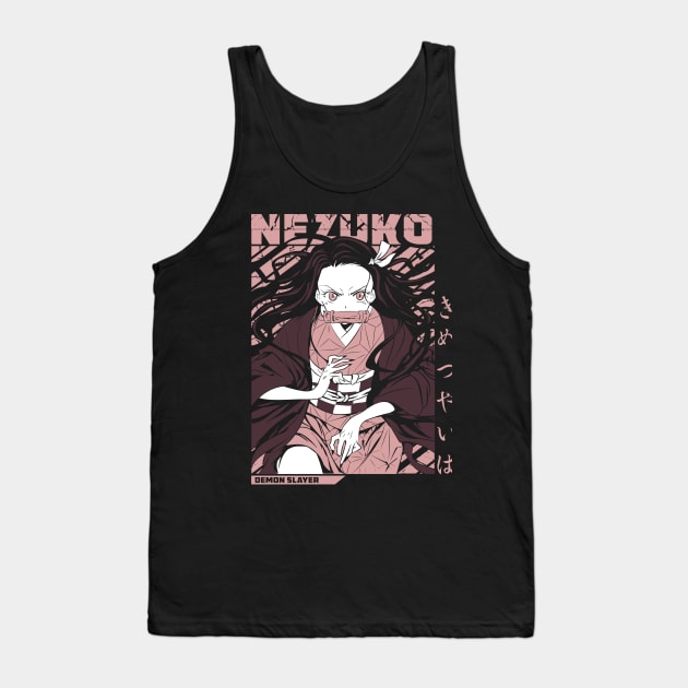 Nezuko Kamado Tank Top by WoodShop93